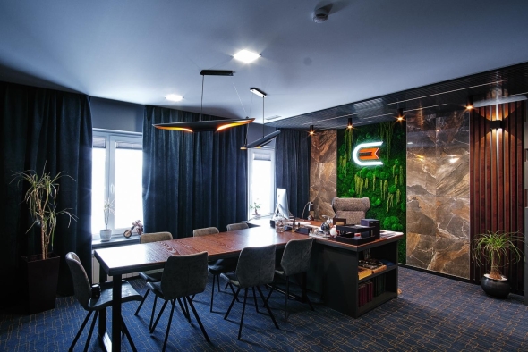 Офис в стиле лофт