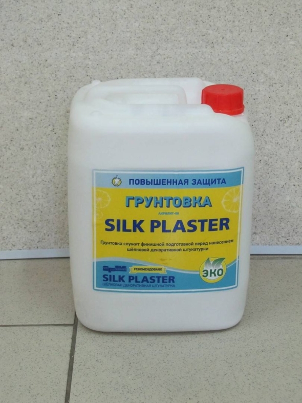 Грунт silk plaster (л /кг)