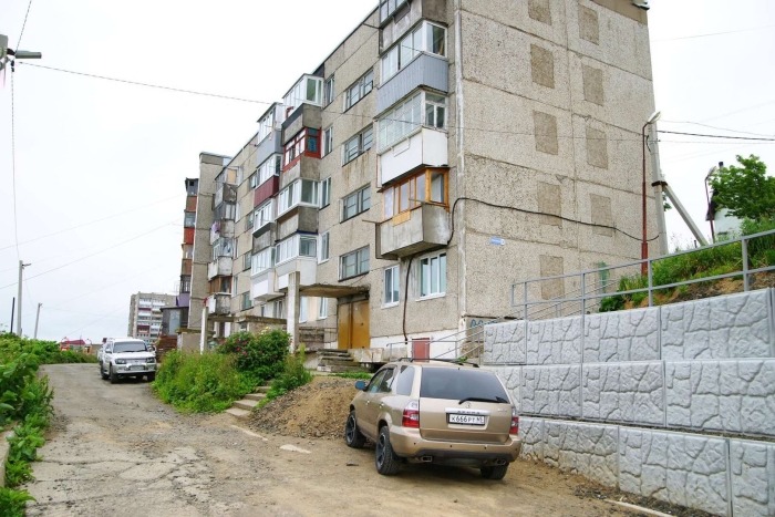 Холмск остановка Капитанская