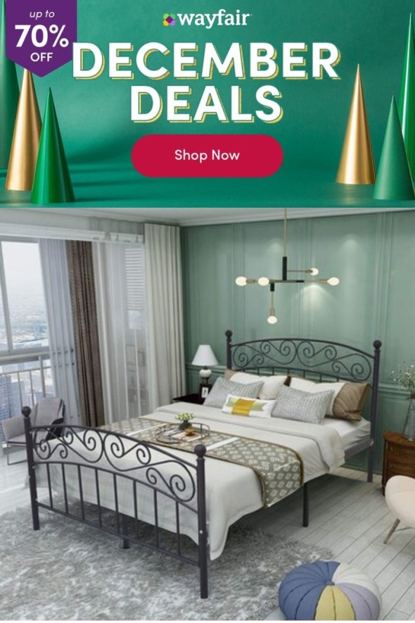 Кованная кровать аскона