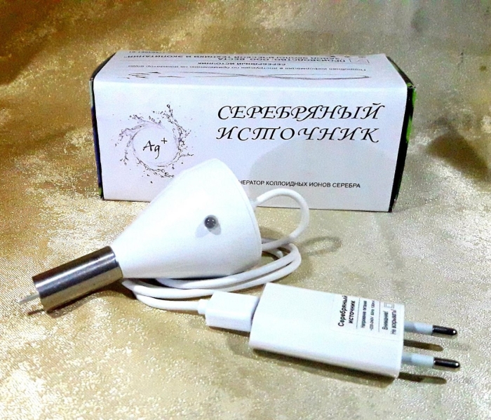 Генератор коллоидных ионов серебра Георгий сменный картридж