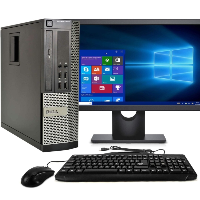 Dell Optiplex с монитором
