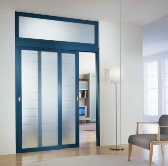 Сдвижная перегородка межкомнатная профиль сиал