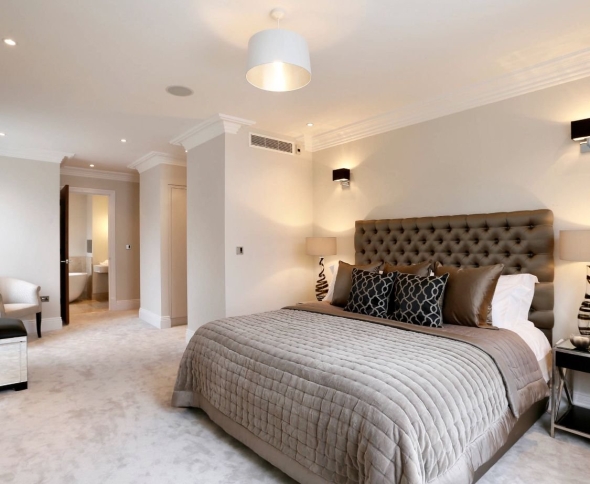 Интерьер в спальне