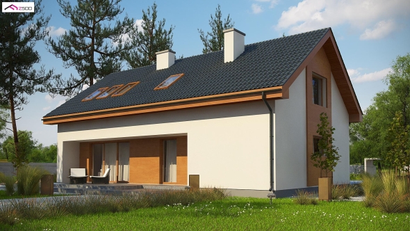 Дома проект z одноэтажный