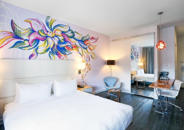 Роспись стен в интерьере