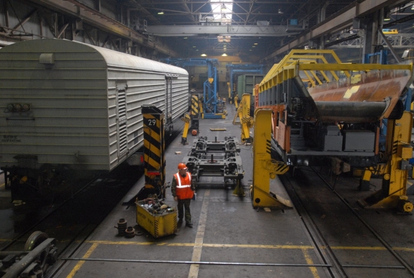 Ремонтное вагонное депо грузовых вагонов