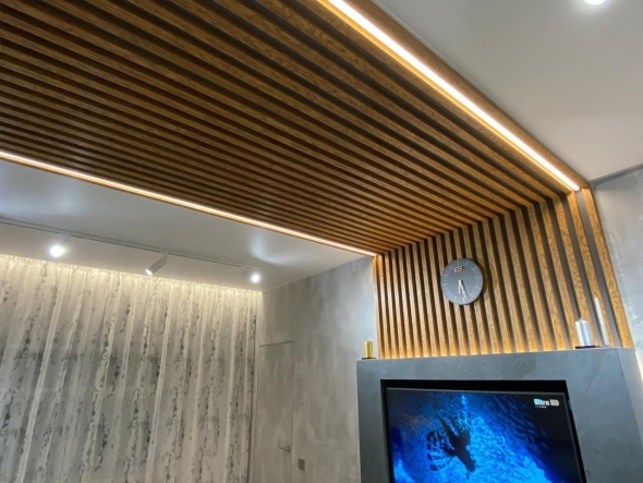 Реечные перегородки баффели