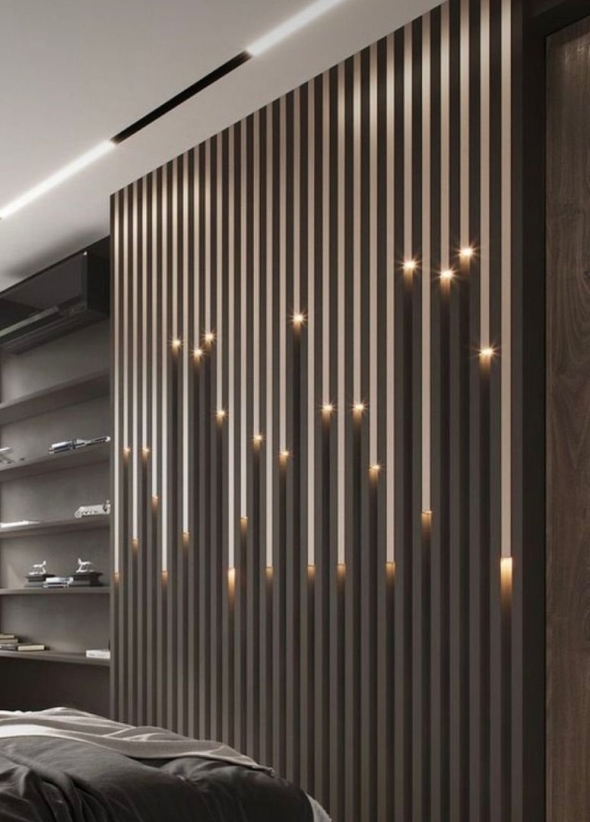 Декоративные рейки с подсветкой