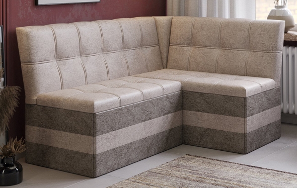 Скамья угловая трия оскар исполнение микровелюр