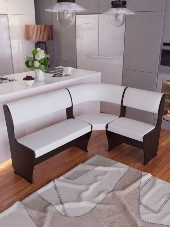 Мягкий уголок для кухни дизайнерский