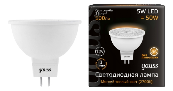 Светодиодная лампа gauss led