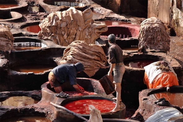 Дубление кожи