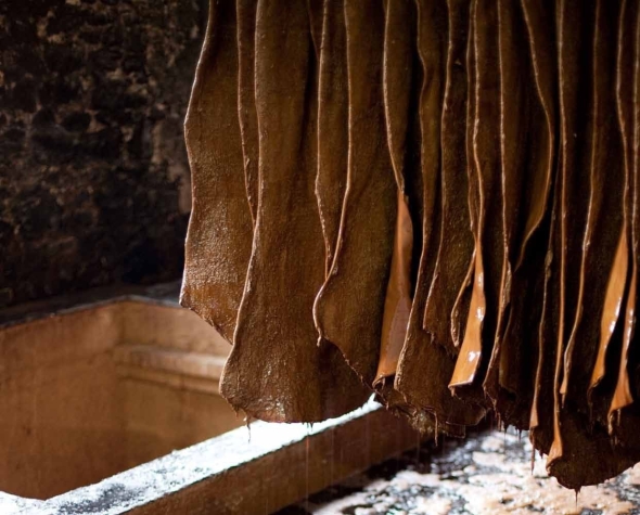 Дубление кожи