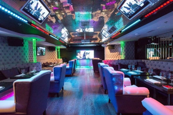 Караоке интерьер зала