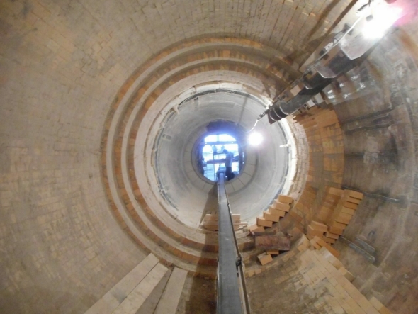 Пизанская башня изнутри