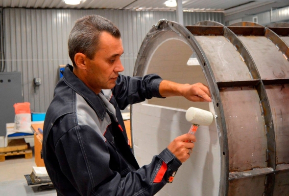 Футеровка мельницы шаровой