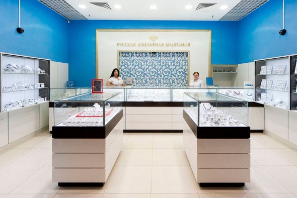 Интерьер ювелирного магазина