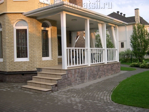 Входная группа на террасу