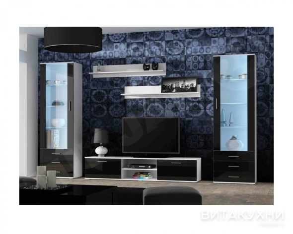 Стенка сохо модерн глянцевая