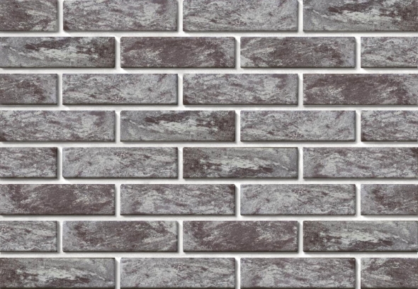 Серый клинкерный кирпич