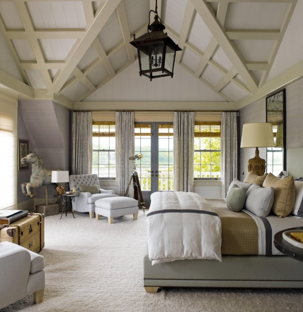 Американский фармхаус интерьер