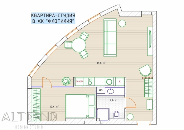 Флотилия планировки квартир