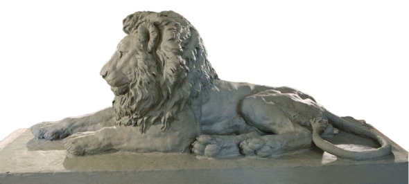 Lion sculpture d model