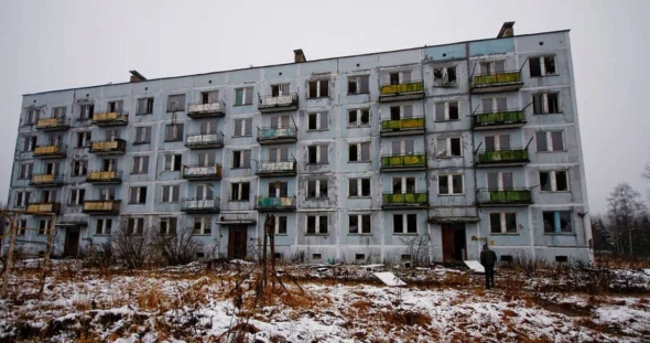 Заброшенный военный городок московская область