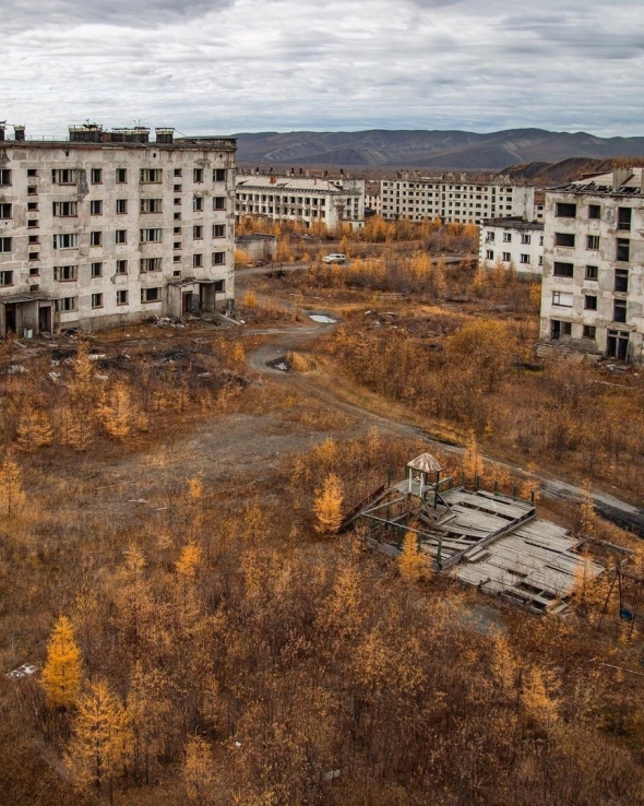 Кадыкчан город призрак