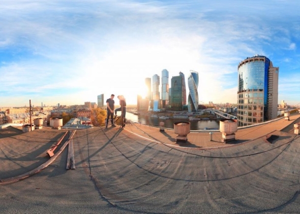 Крыша москва сити