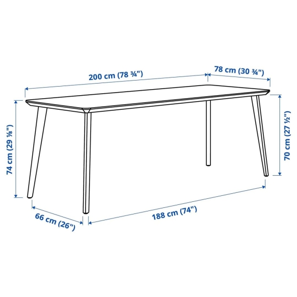 Стол lisabo ikea