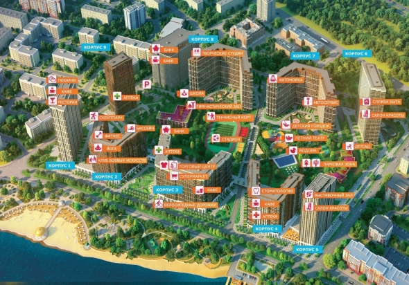Жилой комплекс сердце столицы москва